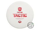 USED DiscMania EXO Soft Tactic 176g White Red Foil Putter Golf Disc