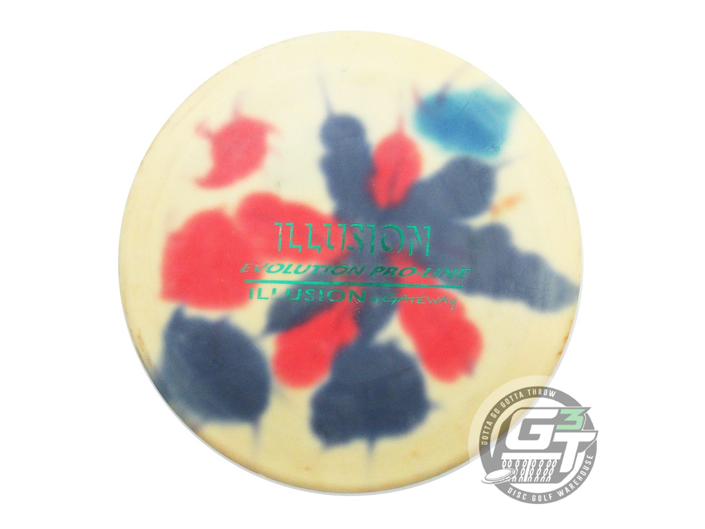 USED Gateway Evolution Illusion 175g HOME DYED Distance Driver Golf Disc