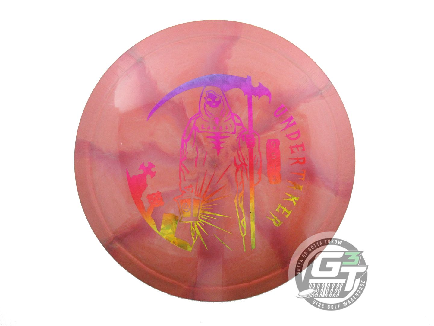 NOS Discraft Titanium Undertaker 170g Copper-Pink Driver Golf Disc