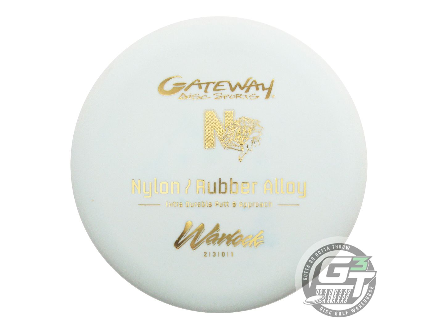 Gateway Nylon Rubber Alloy Warlock Putter Golf Disc (Individually Listed)