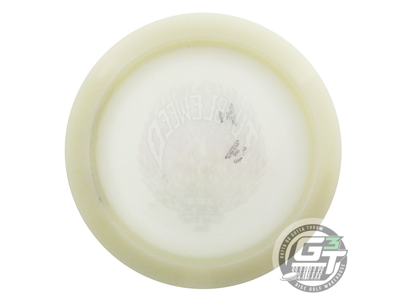 NOS Lone Star [ARTIST] Alpha Glow Tumbleweed 175g Rainbow Foil Driver Golf Disc