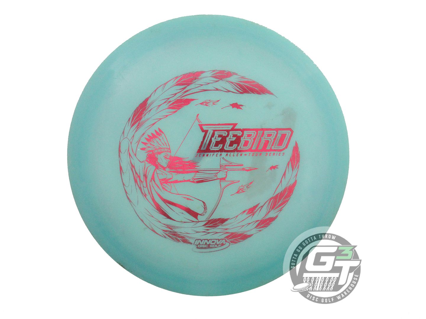USED Innova [ALLEN] Champion Glow Teebird 174g Teal Driver Golf Disc
