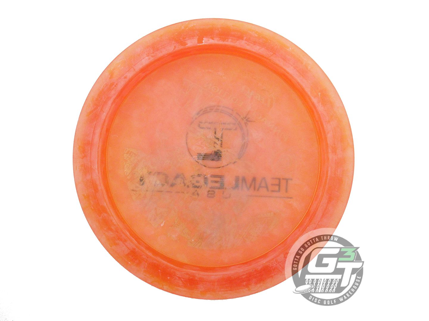 USED Legacy Discs Pinnacle Outlaw 178g Orange TEAM STAMP CHALKY Driver Golf Disc