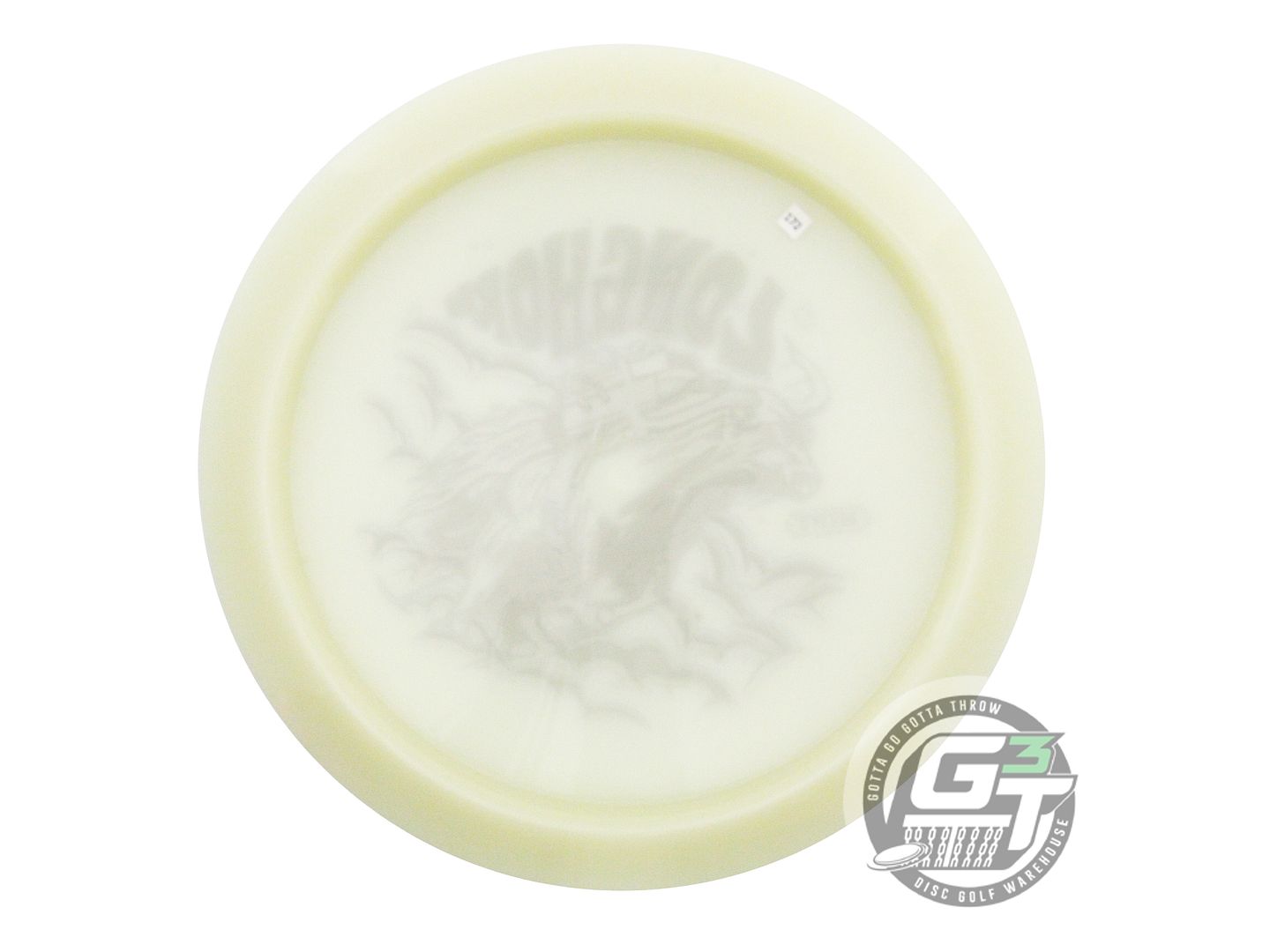 USED Mint Discs Nocturnal Glow Longhorn 172g Blue & Gold Foil Driver Golf Disc