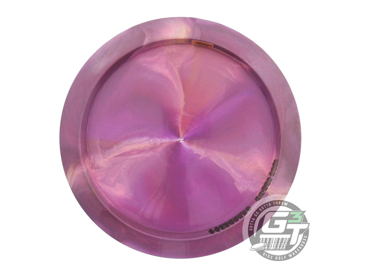 USED Discraft [FRY] Swirl ESP Surge 176g Purple-Pink Distance Driver Golf Disc