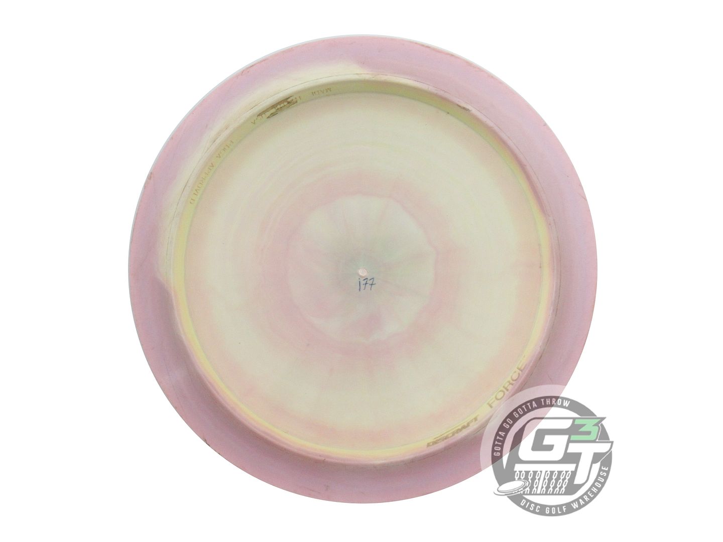USED Discraft [PRESERVE] MUSKIE ESP Force 177g Lilac-Yellow Distance Driver Disc