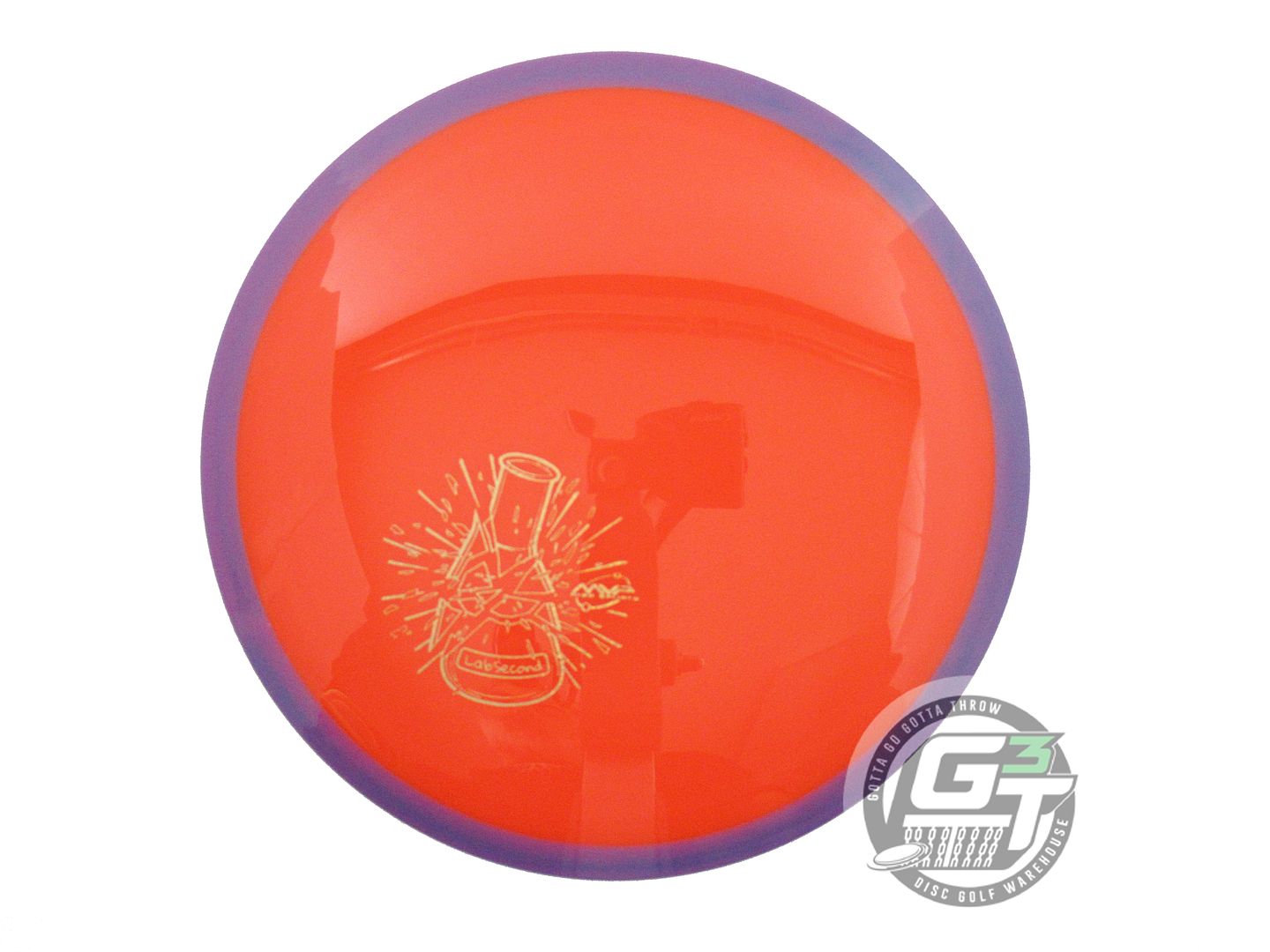 NOS Axiom Discs X-OUT Neutron Time Lapse 174g Orange Purple Rim Driver Golf Disc