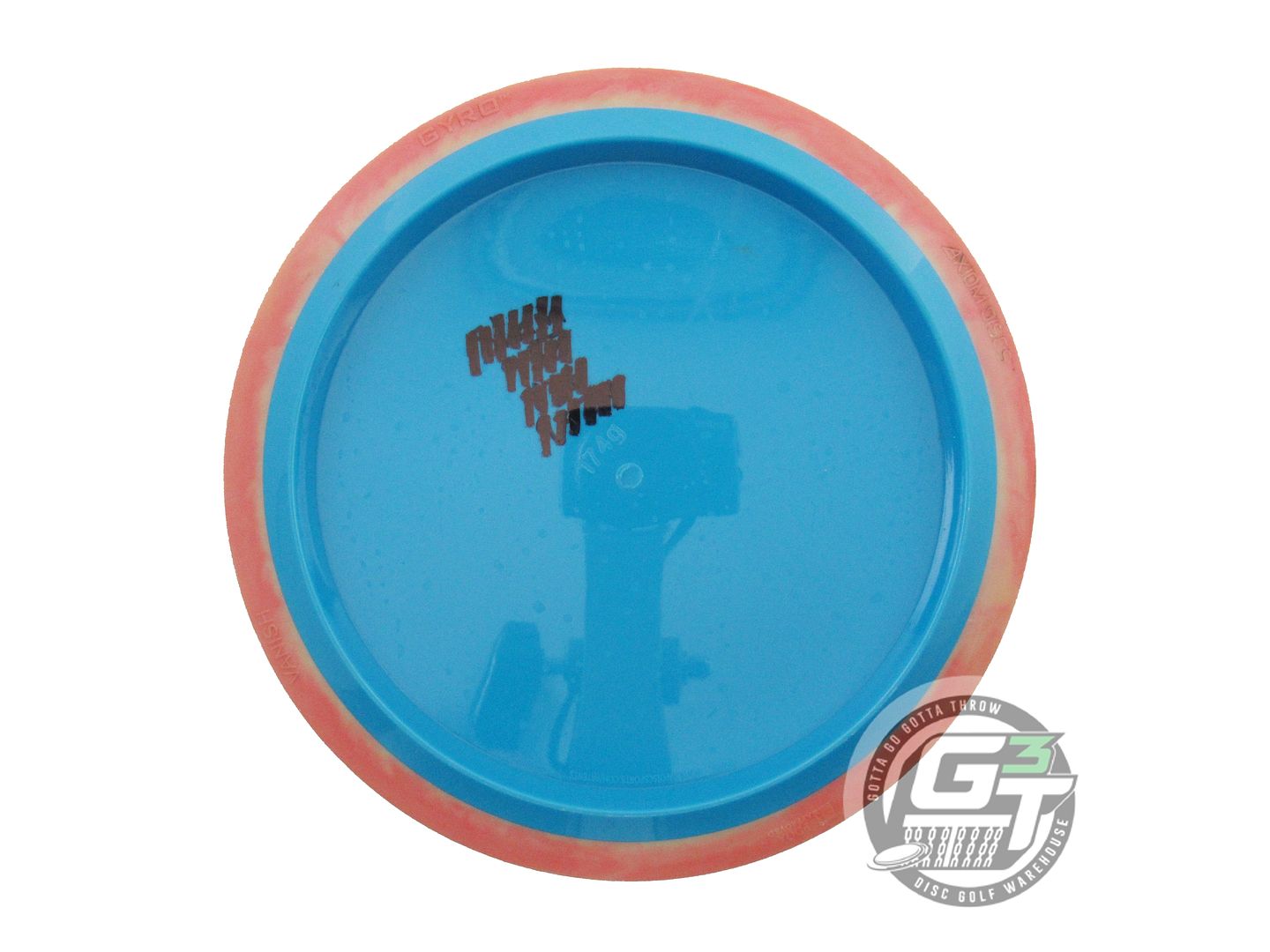 USED Axiom Discs Neutron Vanish 174g Teal Pink Rim Distance Driver Golf Disc