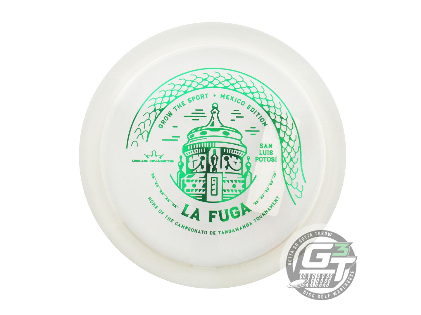 Dynamic Discs Limited Edition Grow the Sport Mexico Edition La Fuga Stamp Lucid Ice Escape Fairway Driver Golf Disc (Individually Listed)