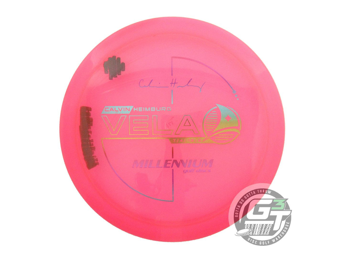 USED Millennium [HEIMBURG] Quantum Vela 171g Pink Rainbow Foil Driver Golf Disc