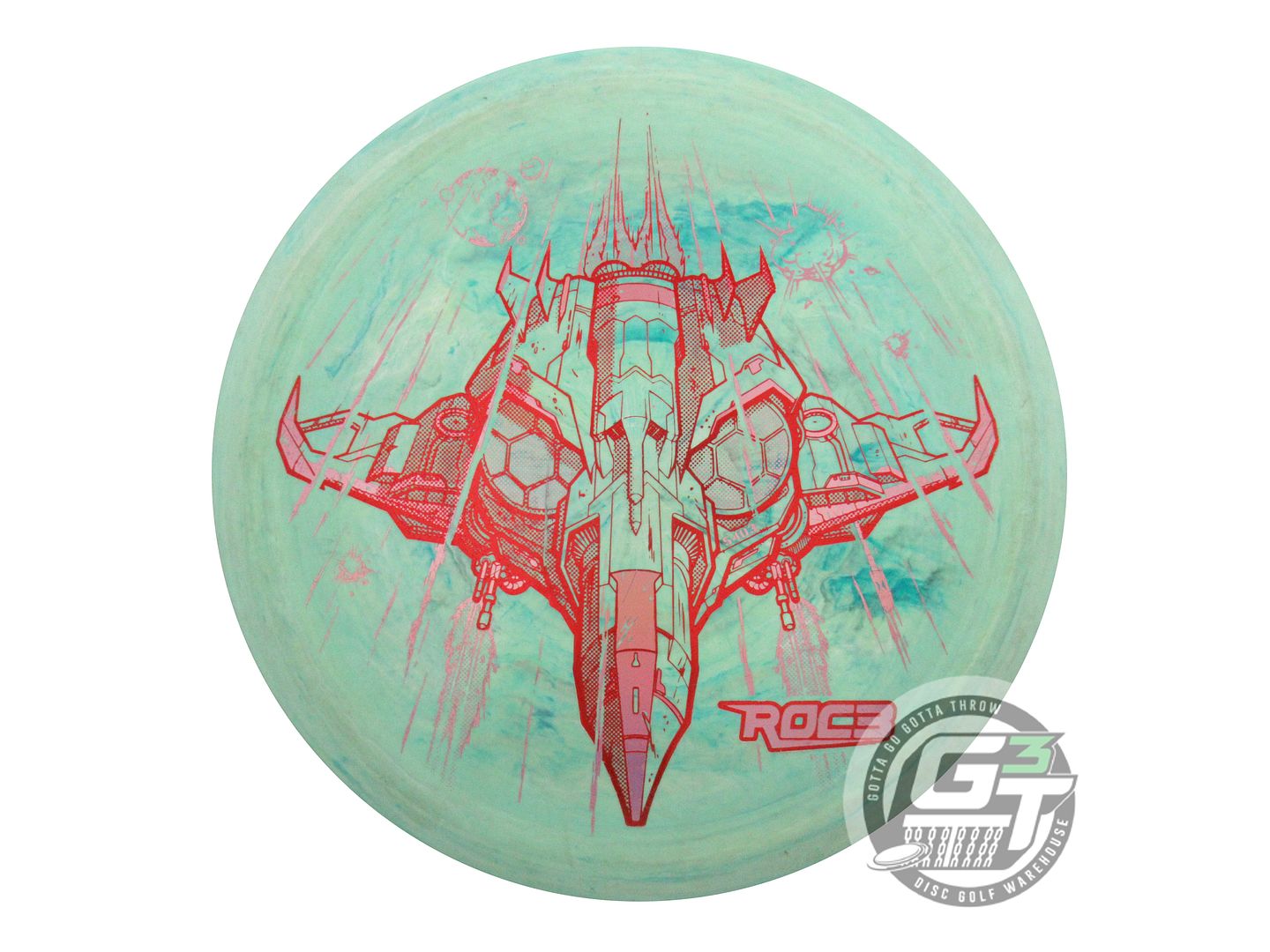 USED Innova SPACE FORCE Galactic XT Roc3 162g Red Foil Midrange Golf Disc
