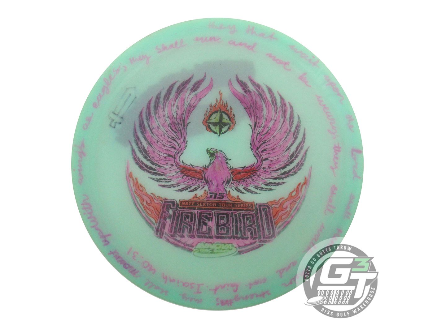 USED Innova 2021 [SEXTON] Glow Champion Firebird 175g Seafoam Driver Disc