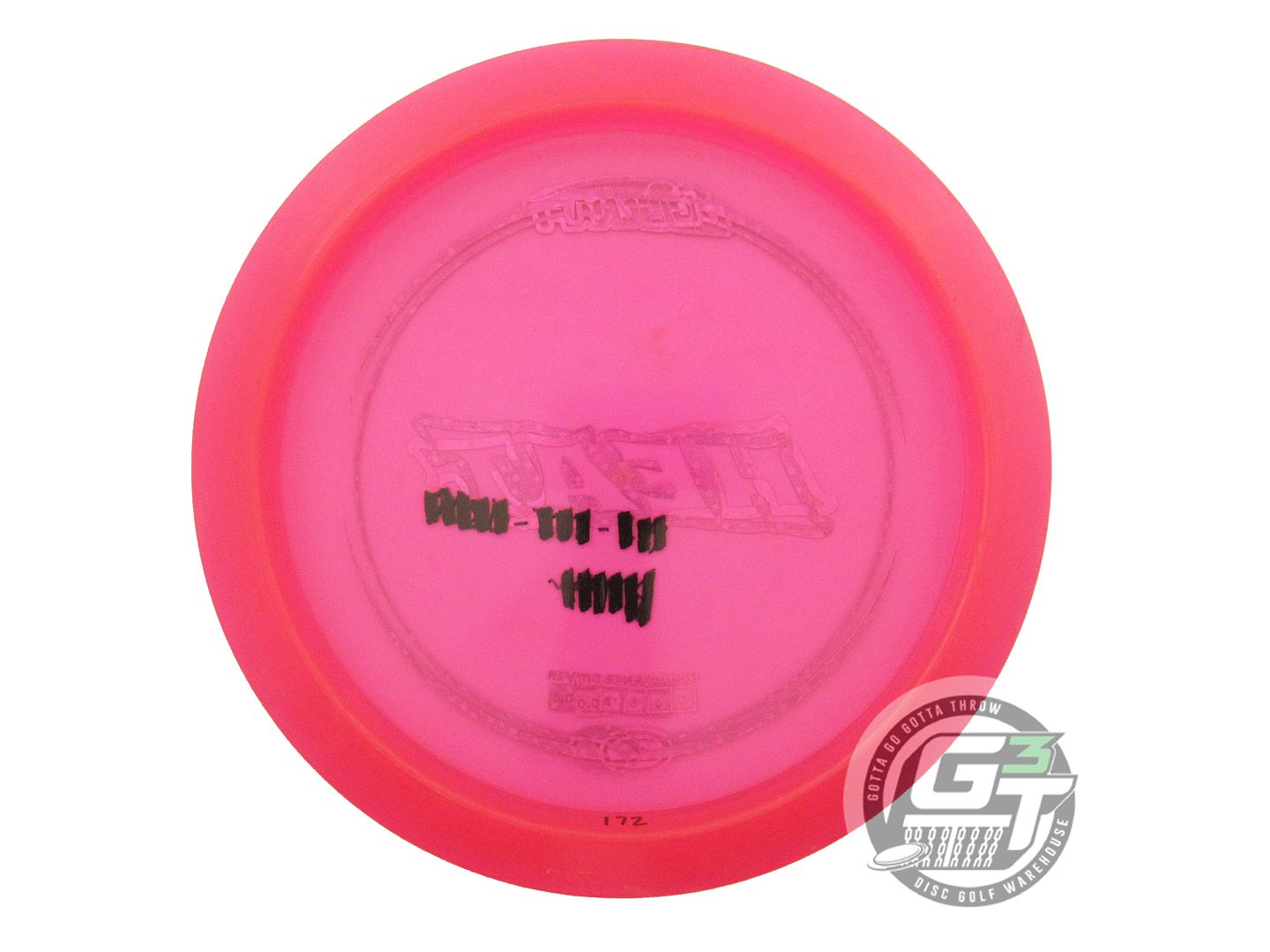 USED Discraft X-OUT Z Heat 172g Pink Distance Driver Golf Disc