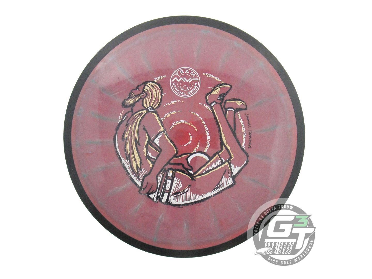 USED MVP Disc Sports [CONRAD] SE Neutron Volt 174g Purple-Green Driver Golf Disc