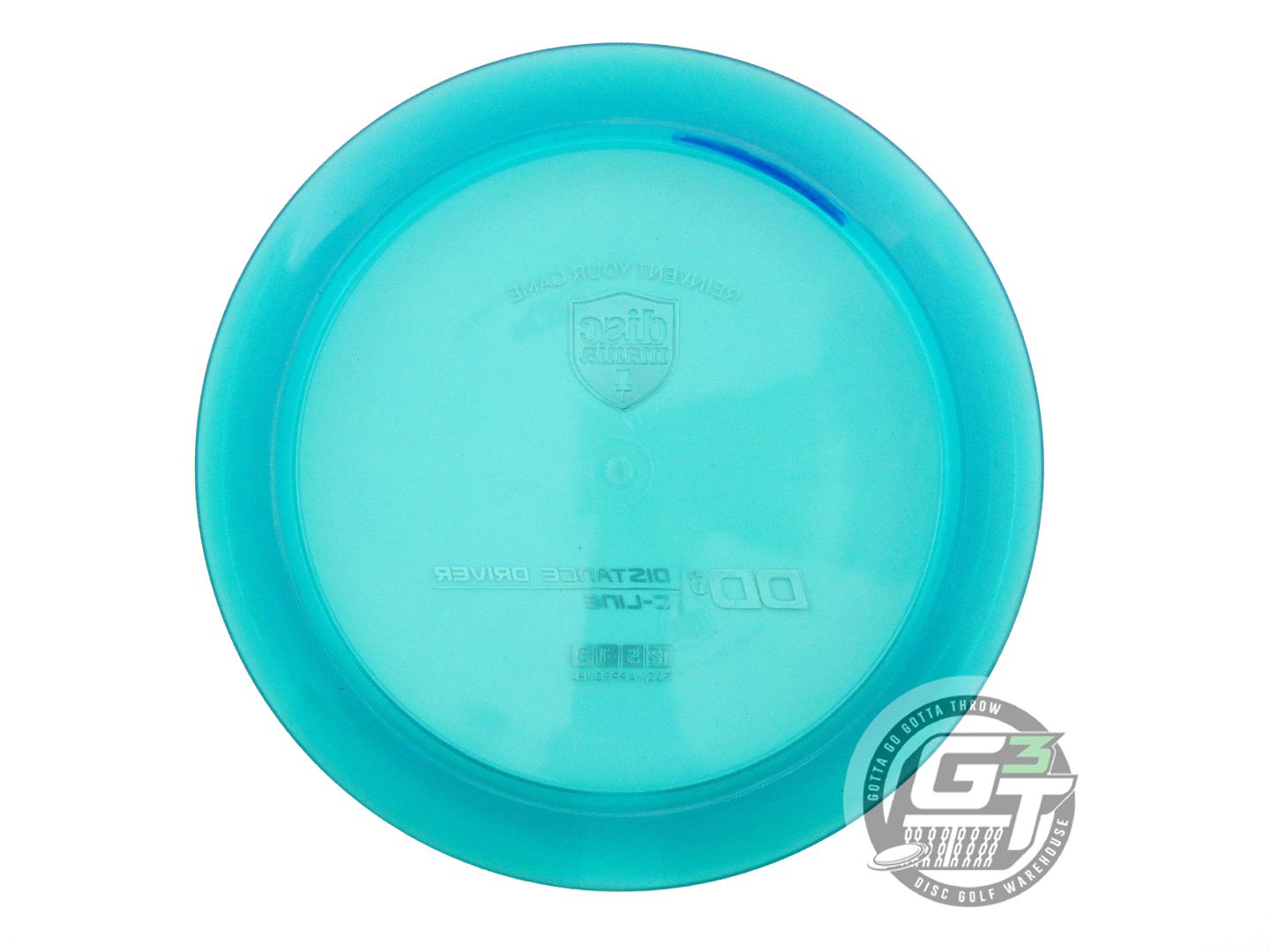 USED DiscMania C-Line DD3 174g Teal Gold Foil Distance Driver Golf Disc