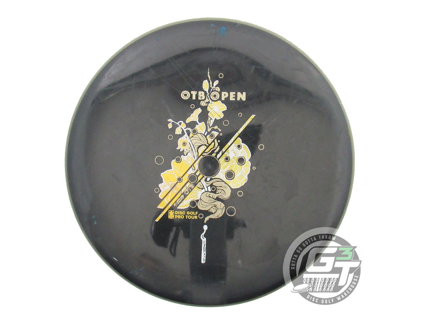 USED MVP Disc Sports [OTB OPEN] R2 Neutron Glitch 144g Glow Rim Putter Golf Disc