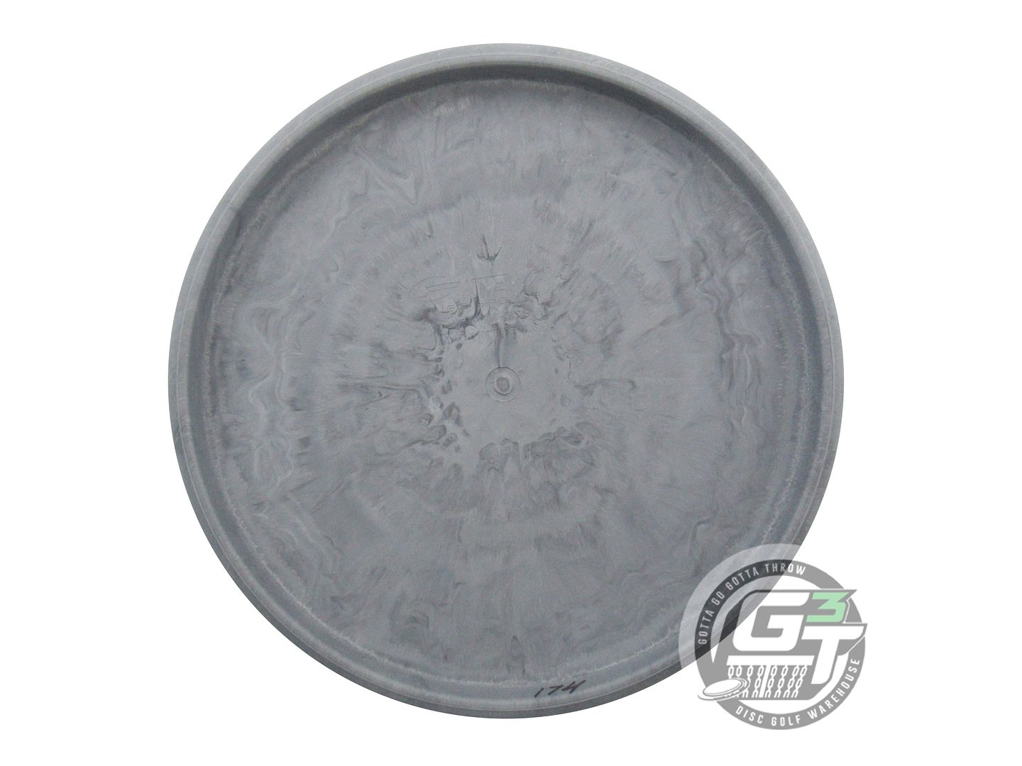 NOS Gateway Lunar Ghoul 174g Gray Gray Foil Putter Golf Disc