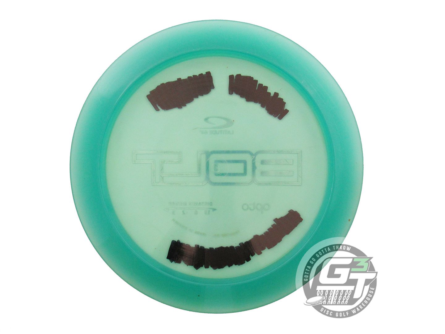 USED Latitude 64 Opto Bolt 173g Seafoam Green Foil Distance Driver Golf Disc