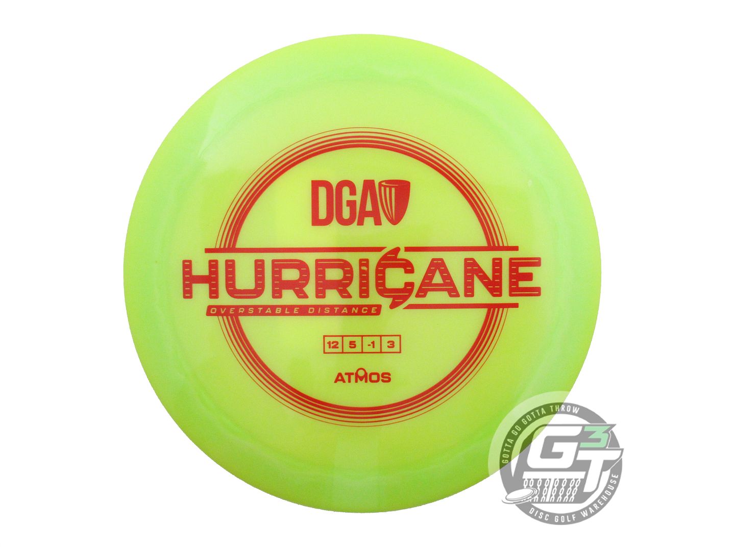 DGA Atmos Hurricane Distance Driver Golf Disc (Individually Listed)
