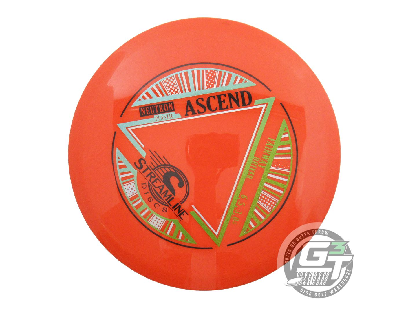 USED Streamline Discs Neutron Ascend 171g Orange Distance Driver Golf Disc