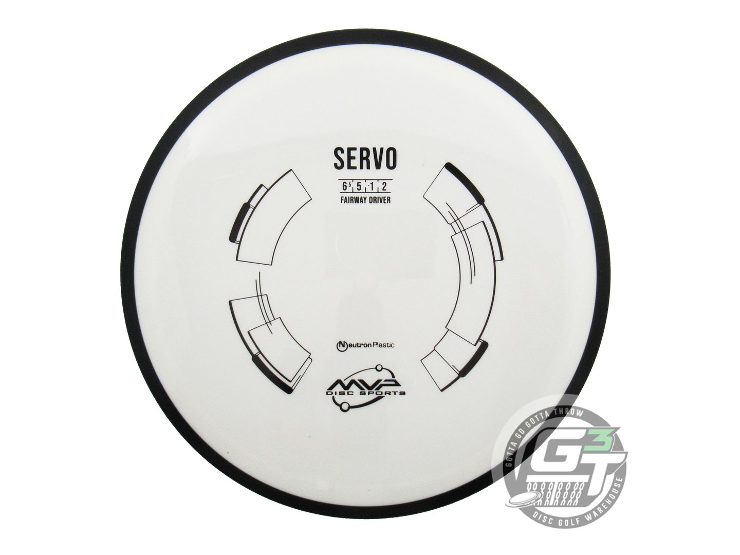 USED MVP Disc Sports Neutron Servo 169g White Fairway Driver Golf Disc