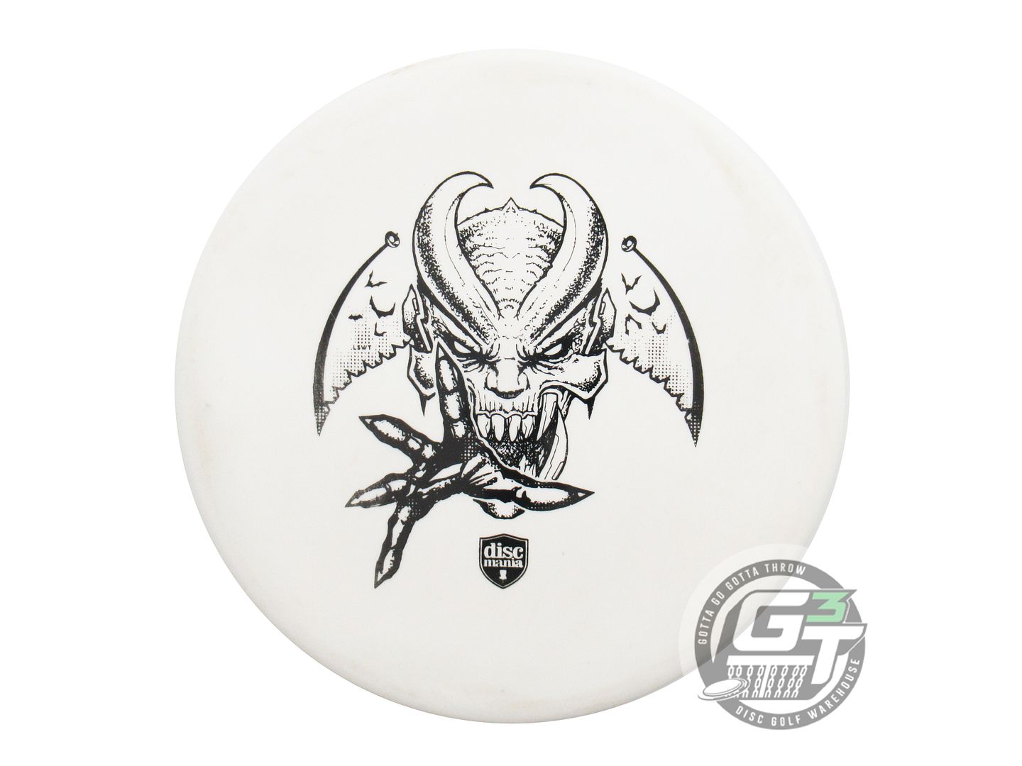 USED DiscMania [LES WHITE] EXO Soft Tactic 176g White Black Stamp Putter Disc