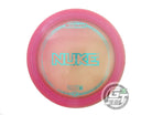 USED Discraft Z Nuke 175g Pink Teal Flower Foil Distance Driver Golf Disc
