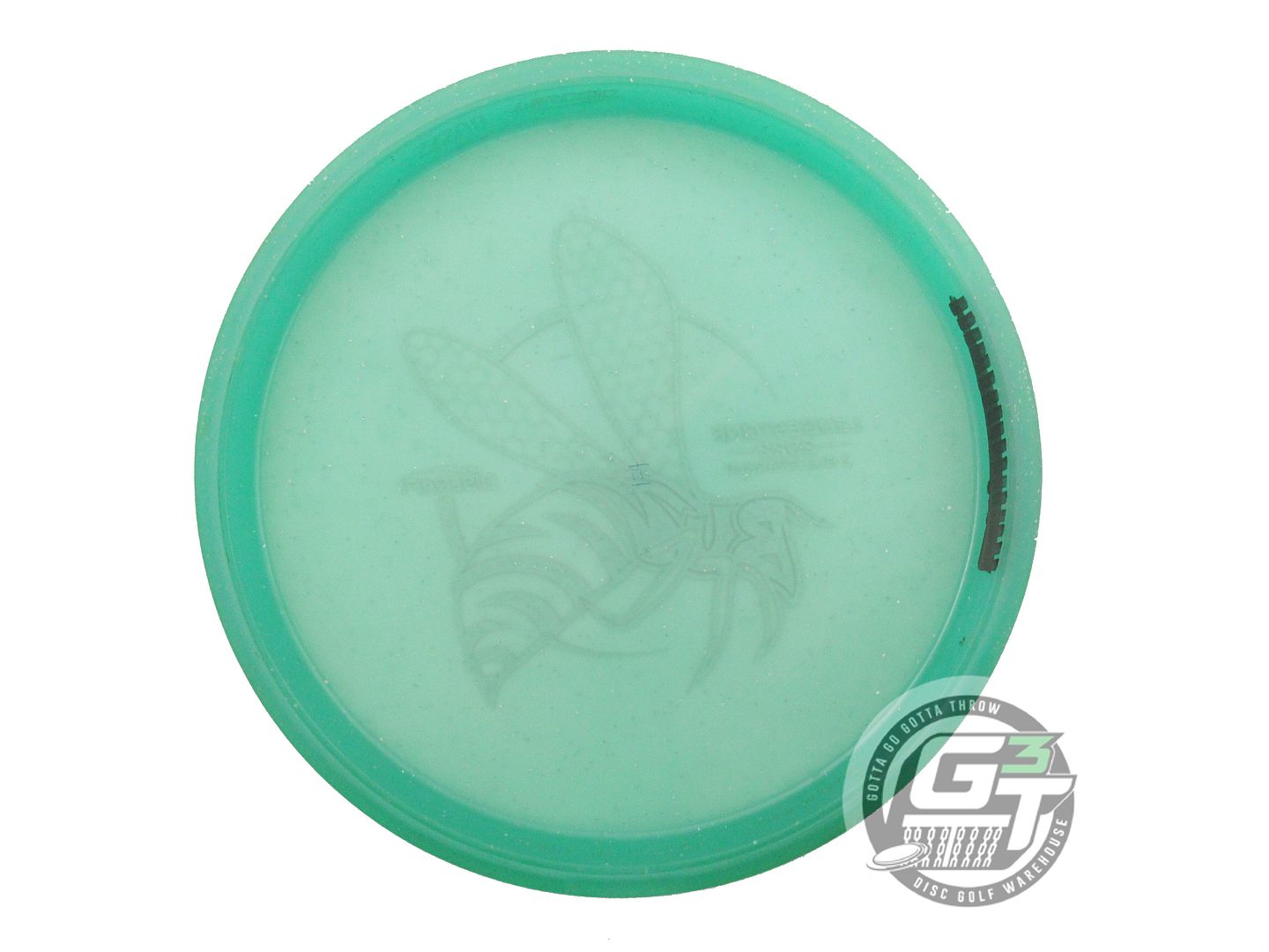 USED Discraft [LEDGESTONE] Glo Z Sparkle Buzzz 174g Seafoam Midrange Disc