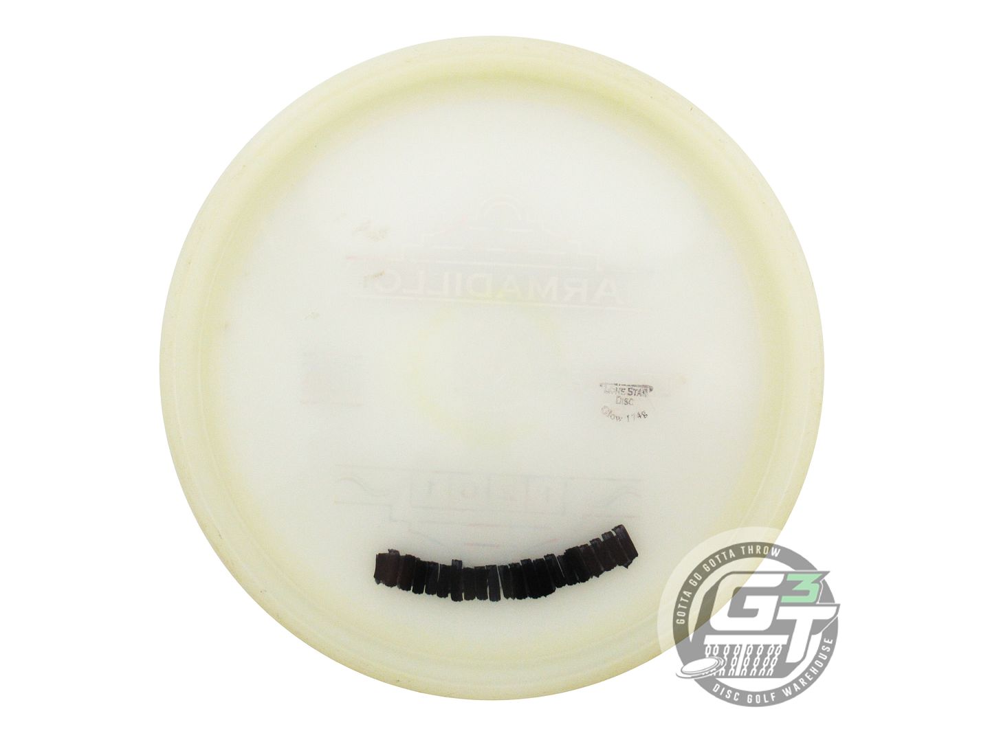 USED Lone Star Glow Armadillo 174g Wonder Bread Foil Putter Golf Disc