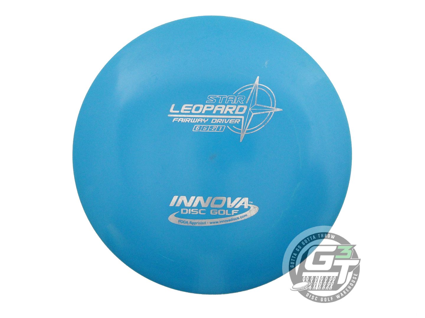USED Innova Star Leopard 170g Blue Silver Foil Fairway Driver Golf Disc