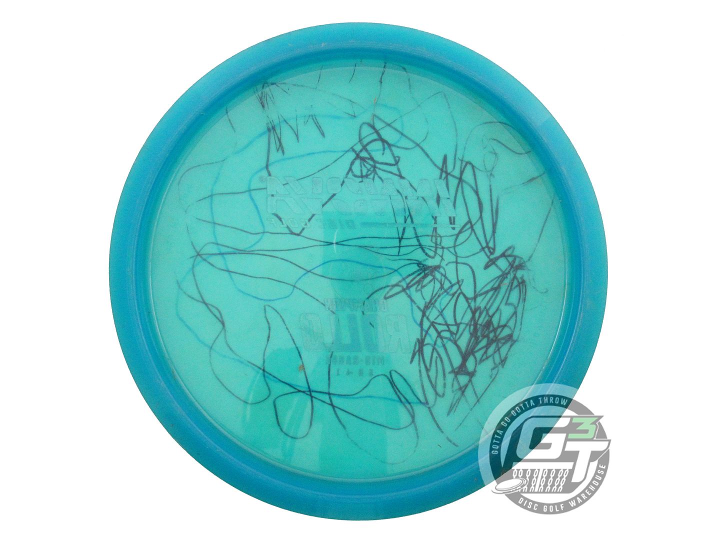 USED Innova Champion Rollo 180g Teal Sunset Foil Midrange Golf Disc