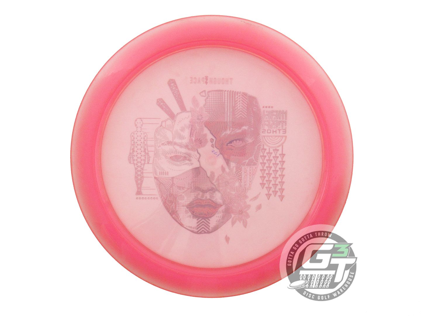 USED Thought Space Ethos Mantra 170g Pink Fairway Driver Golf Disc