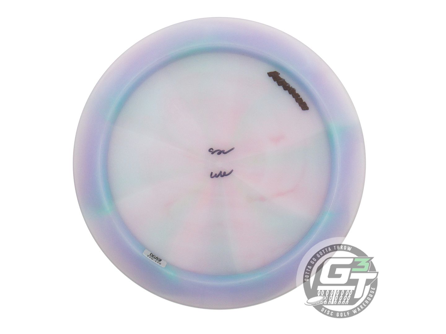 USED DGA [MARWEDE] Swirl Hurricane 173g Lilac Wiped Stamp Distance Driver Disc