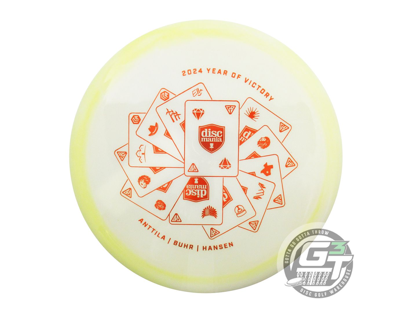Discmania Limited Edition 2024 Year of Victory Anttila / Buhr / Hansen Color Glow Horizon C-Line PD Power Driver Distance Driver Golf Disc (Individually Listed)