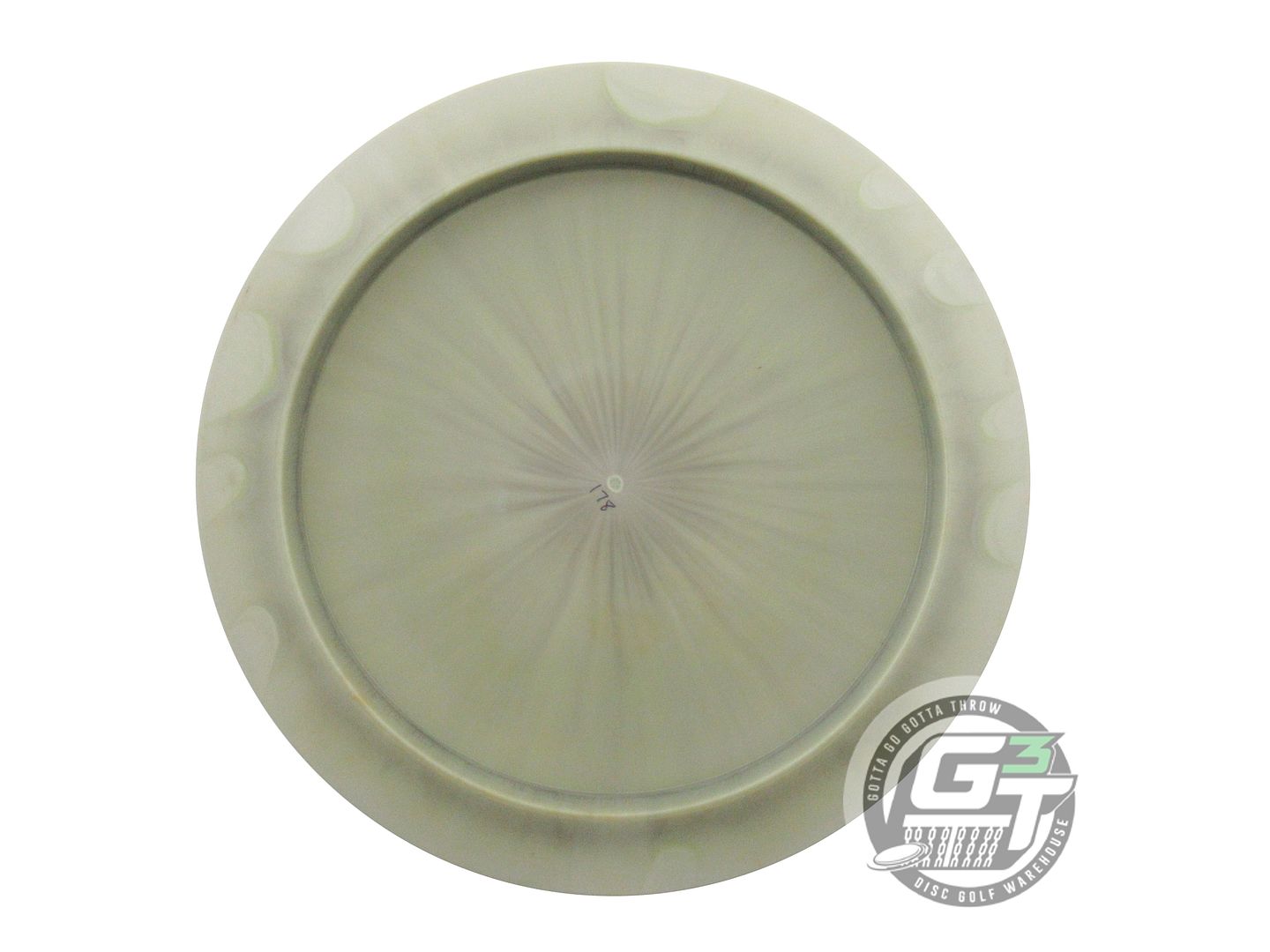 USED Discraft ESP Nuke OS 178g Olive Silver Weave Foil Distance Driver Golf Disc