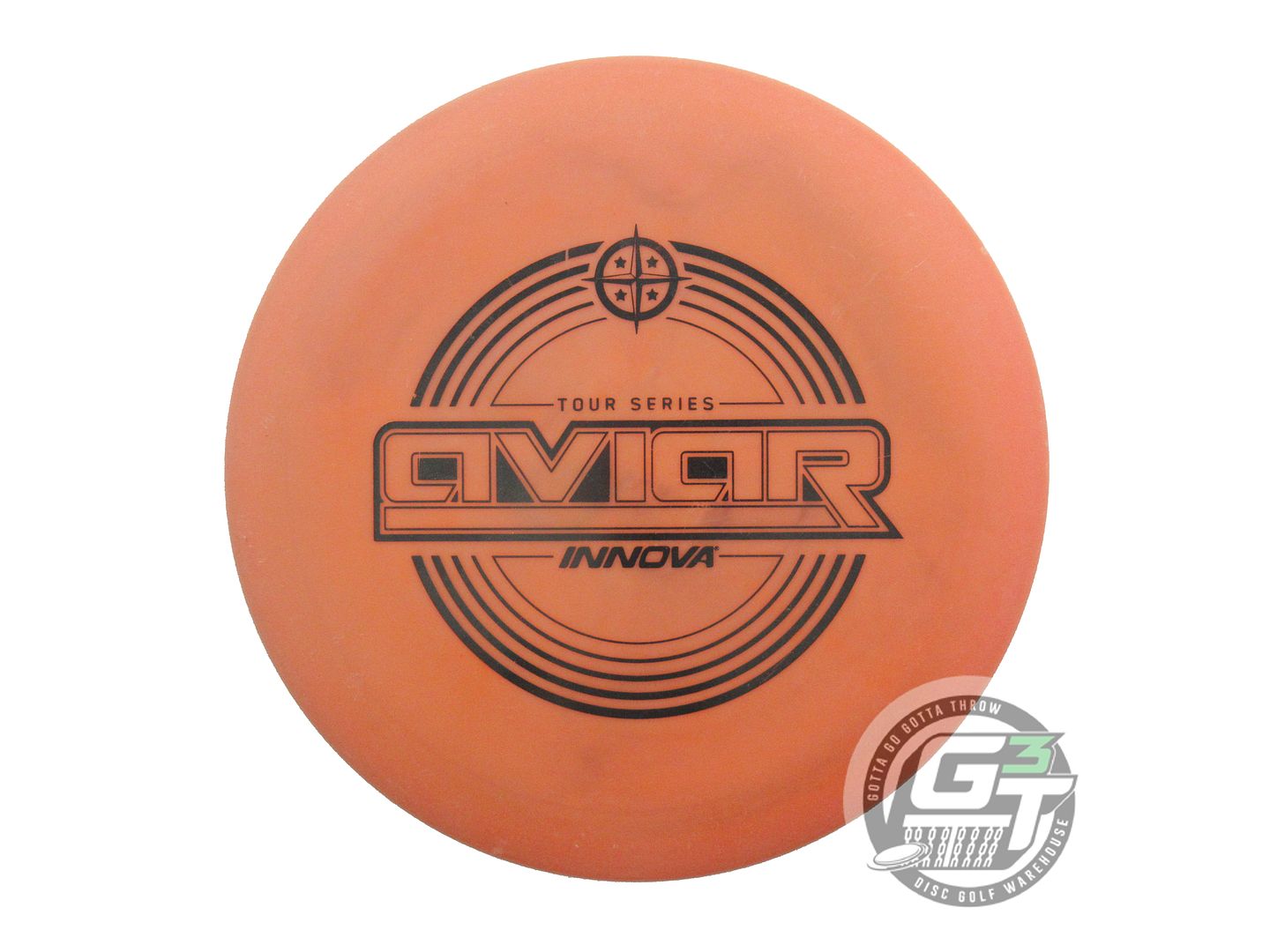 USED Innova [TOUR SERIES] Glow Pro Aviar 178g Orange Black Stamp Putter Disc
