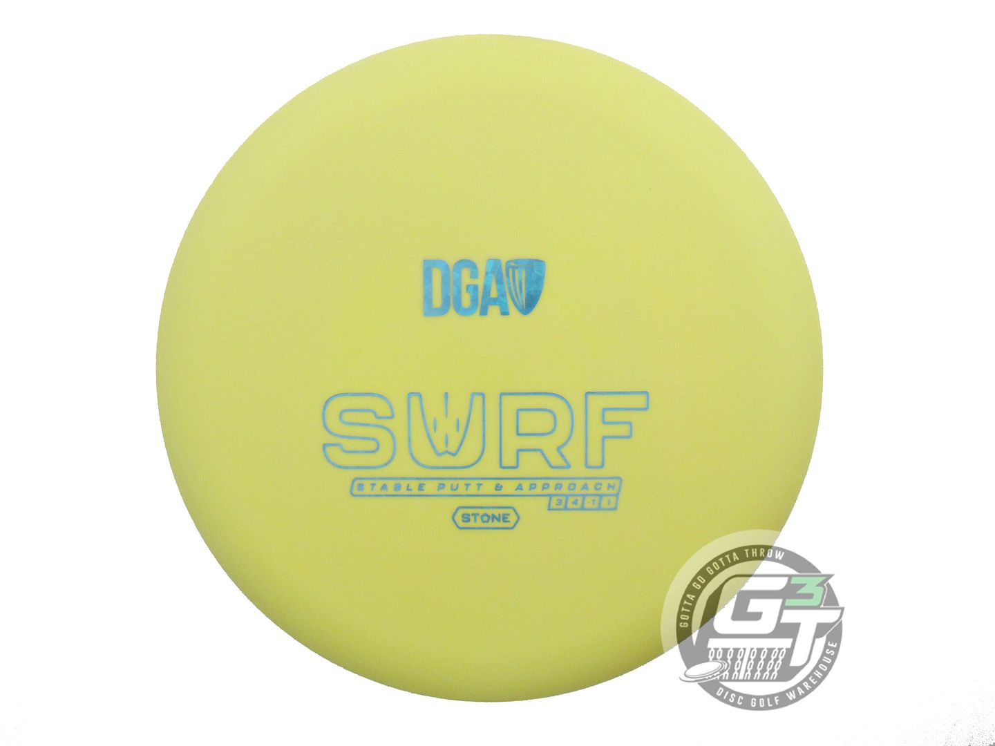 DGA D-Line Stone Surf Putter Golf Disc (Individually Listed)