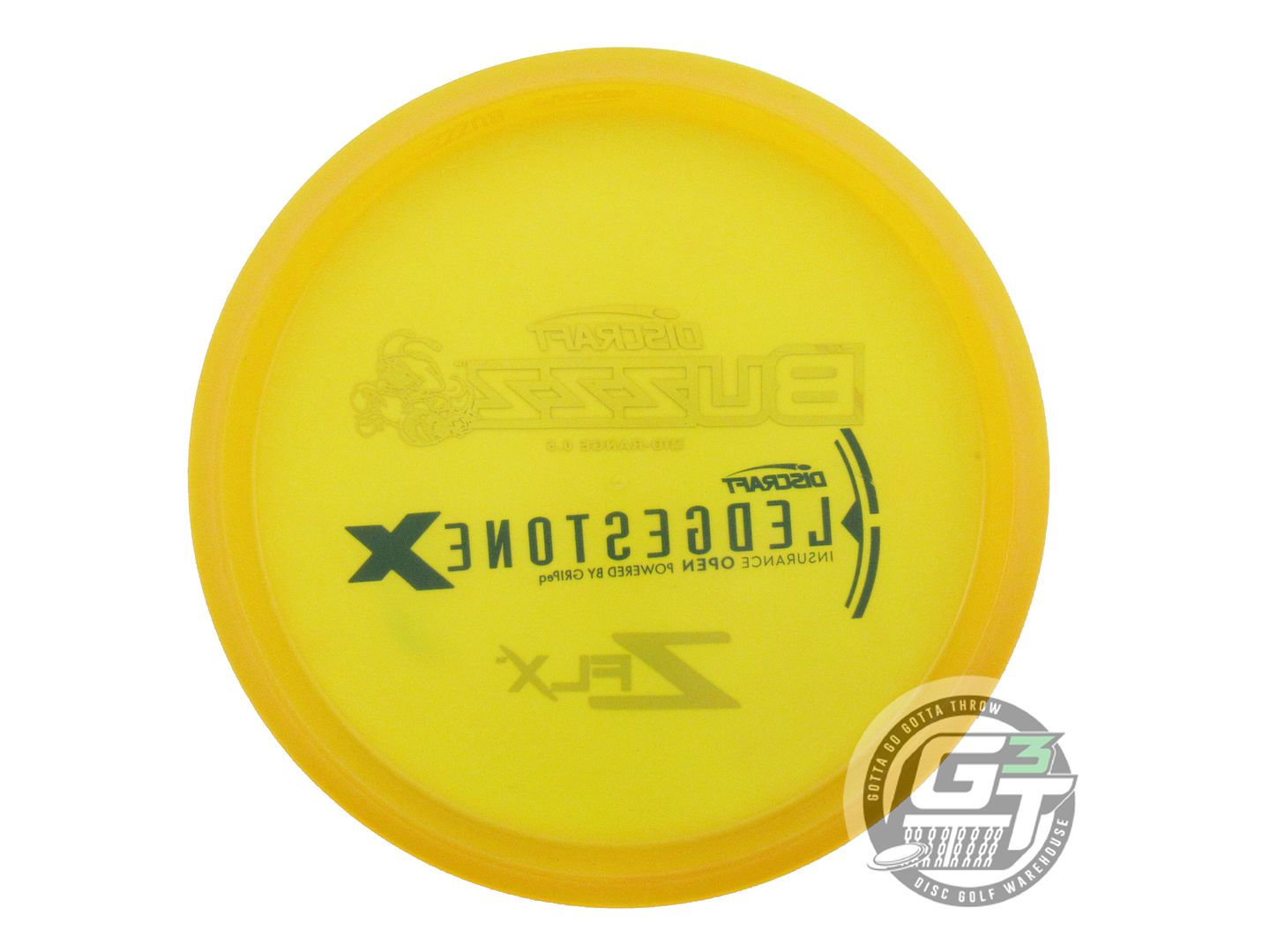 USED Discraft [LEDGESTONE] Z FLX Buzzz 177g Marigold Midrange Disc