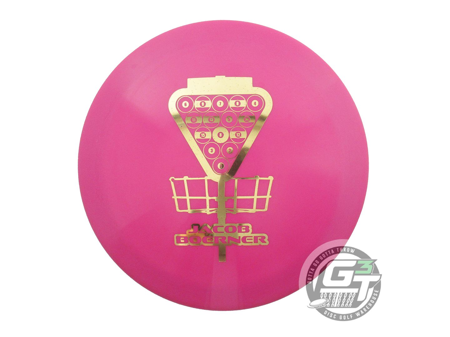 USED TEAM Gateway [BOERNER] NXT Realm 173g Magenta Gold Foil Driver Golf Disc