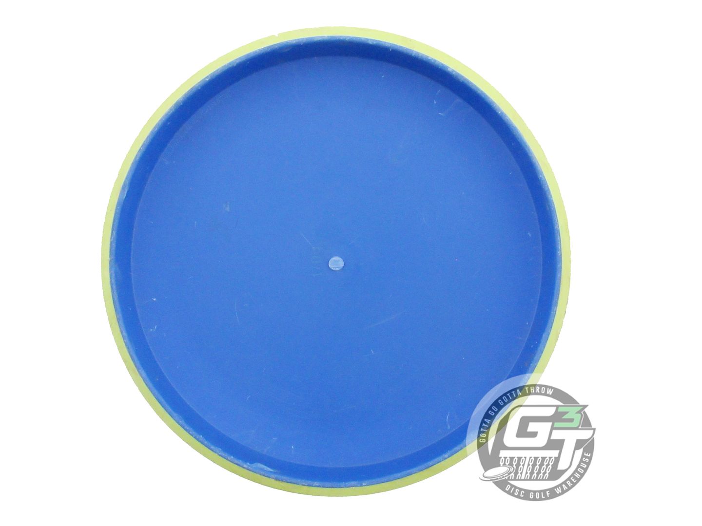 USED Axiom Discs Electron Pixel 170g Blue Yellow Rim Putter Golf Disc
