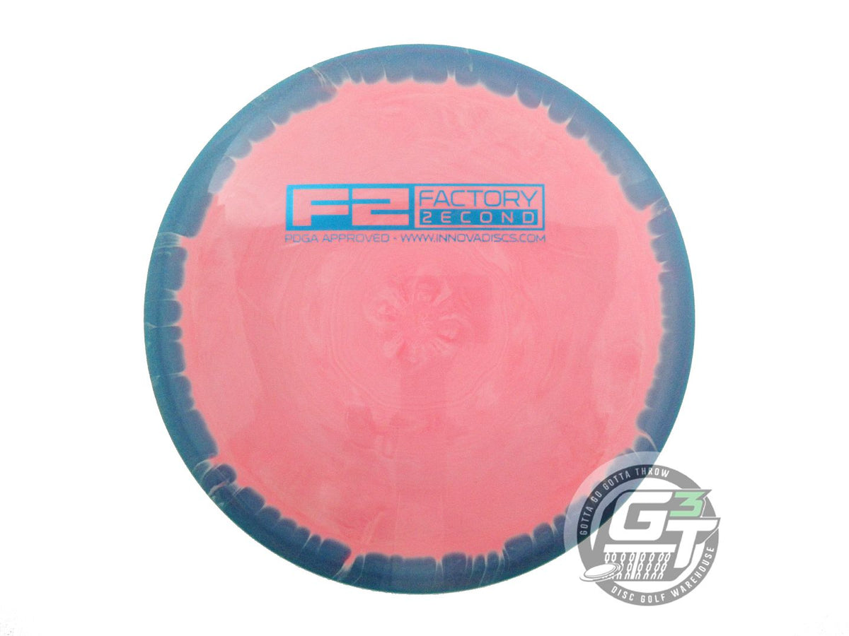 USED Innova X-OUT Halo Star Boss 173g Blue-Pink Distance Driver Golf Disc