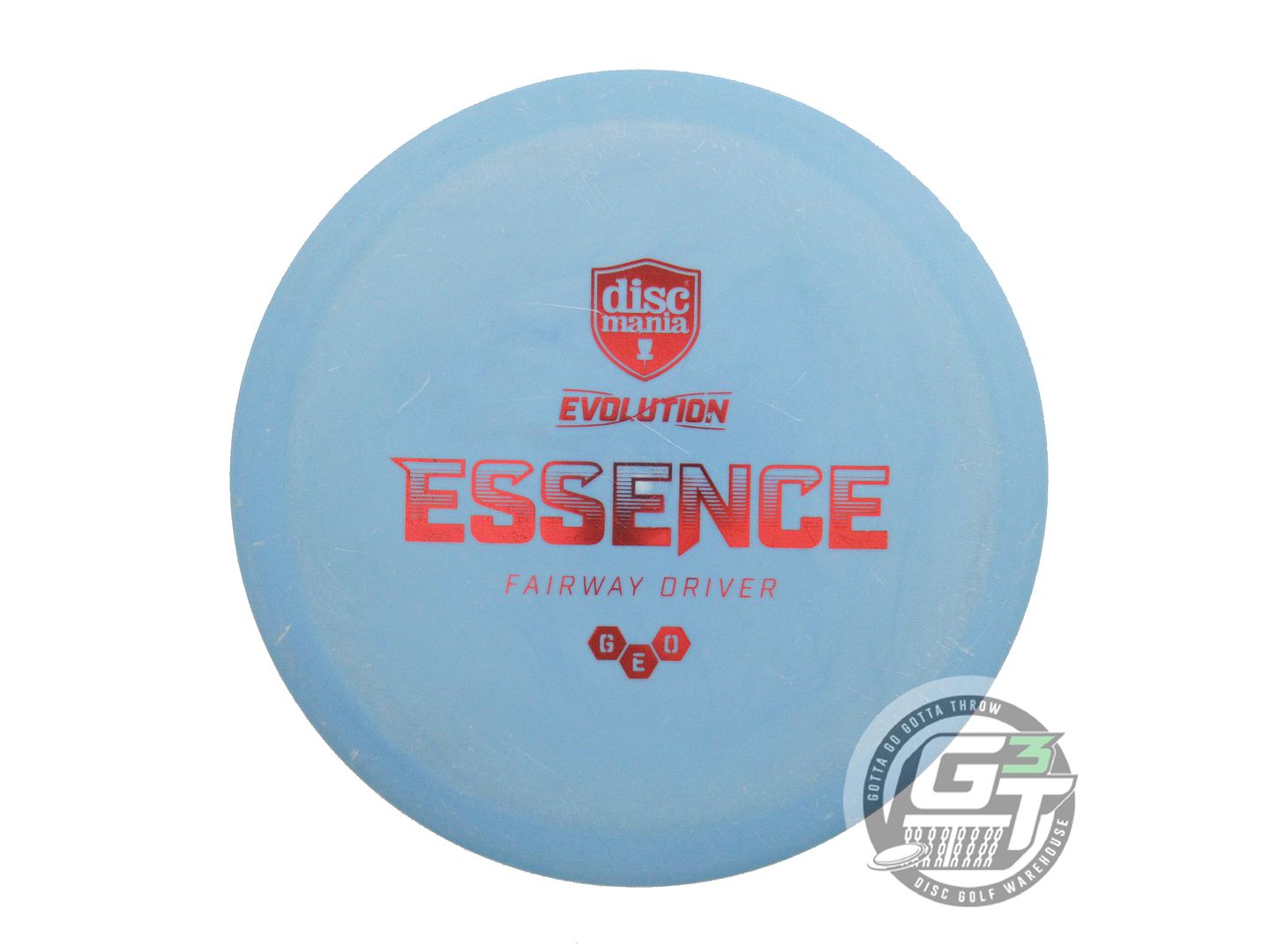 USED DiscMania GEO Essence 174g Blue Red Foil Driver Golf Disc