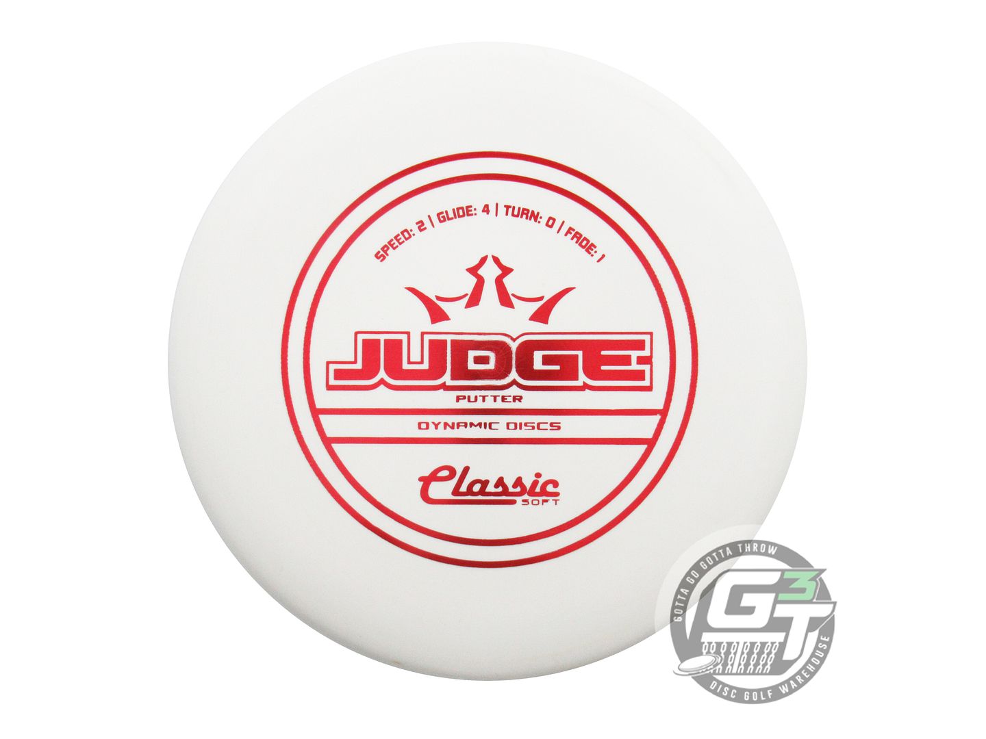 Dynamic Discs Classic Soft Judge Putter Golf Disc (Individually Listed)