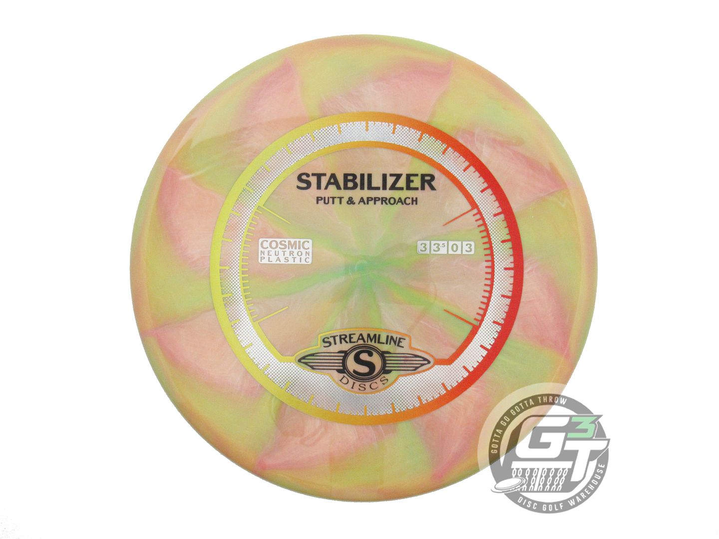 Streamline Cosmic Neutron Stabilizer Putter Golf Disc (Individually Listed)