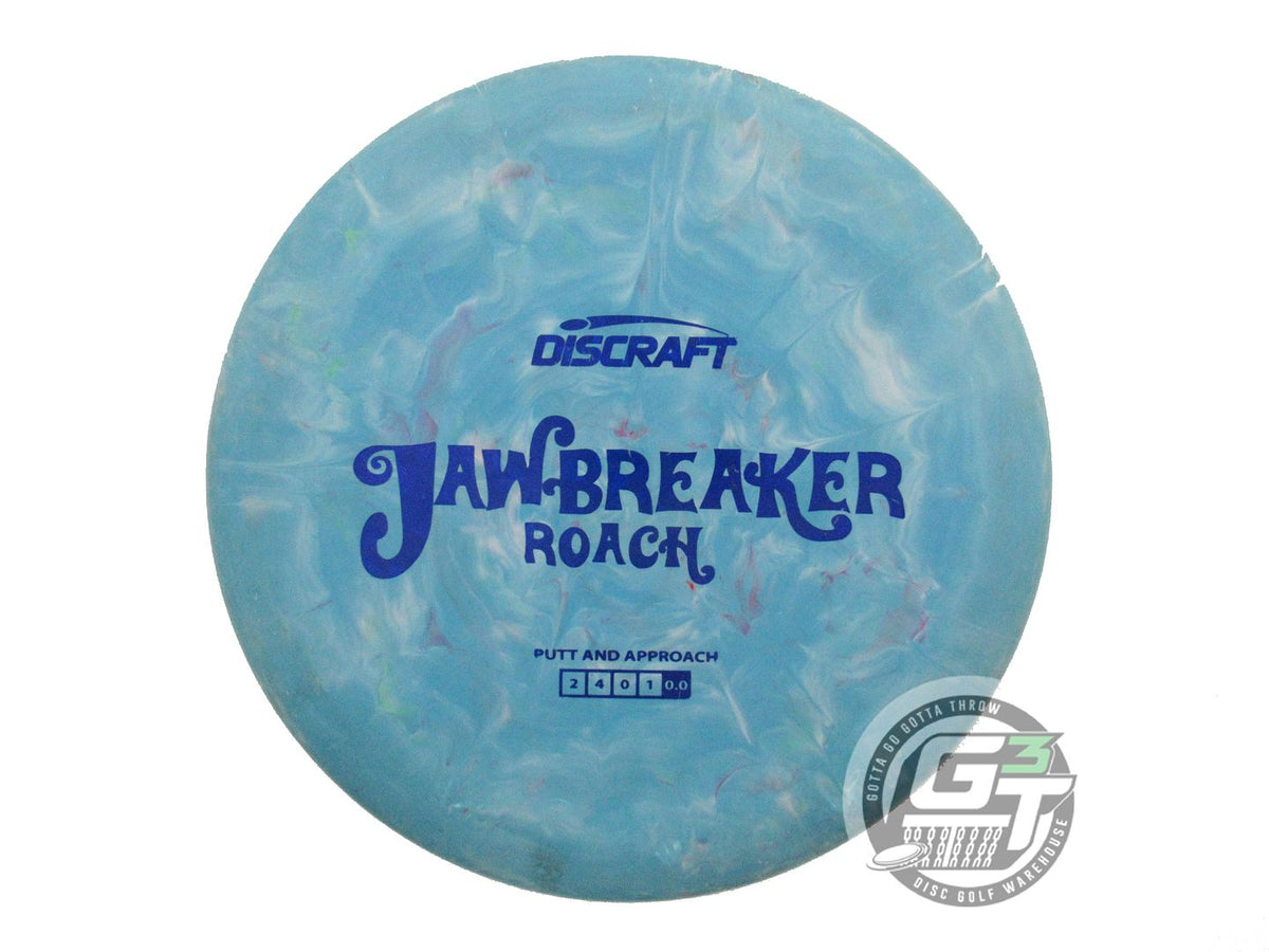 USED Discraft Jawbreaker Roach 174g Teal Blue Shatter Foil Putter Golf Disc