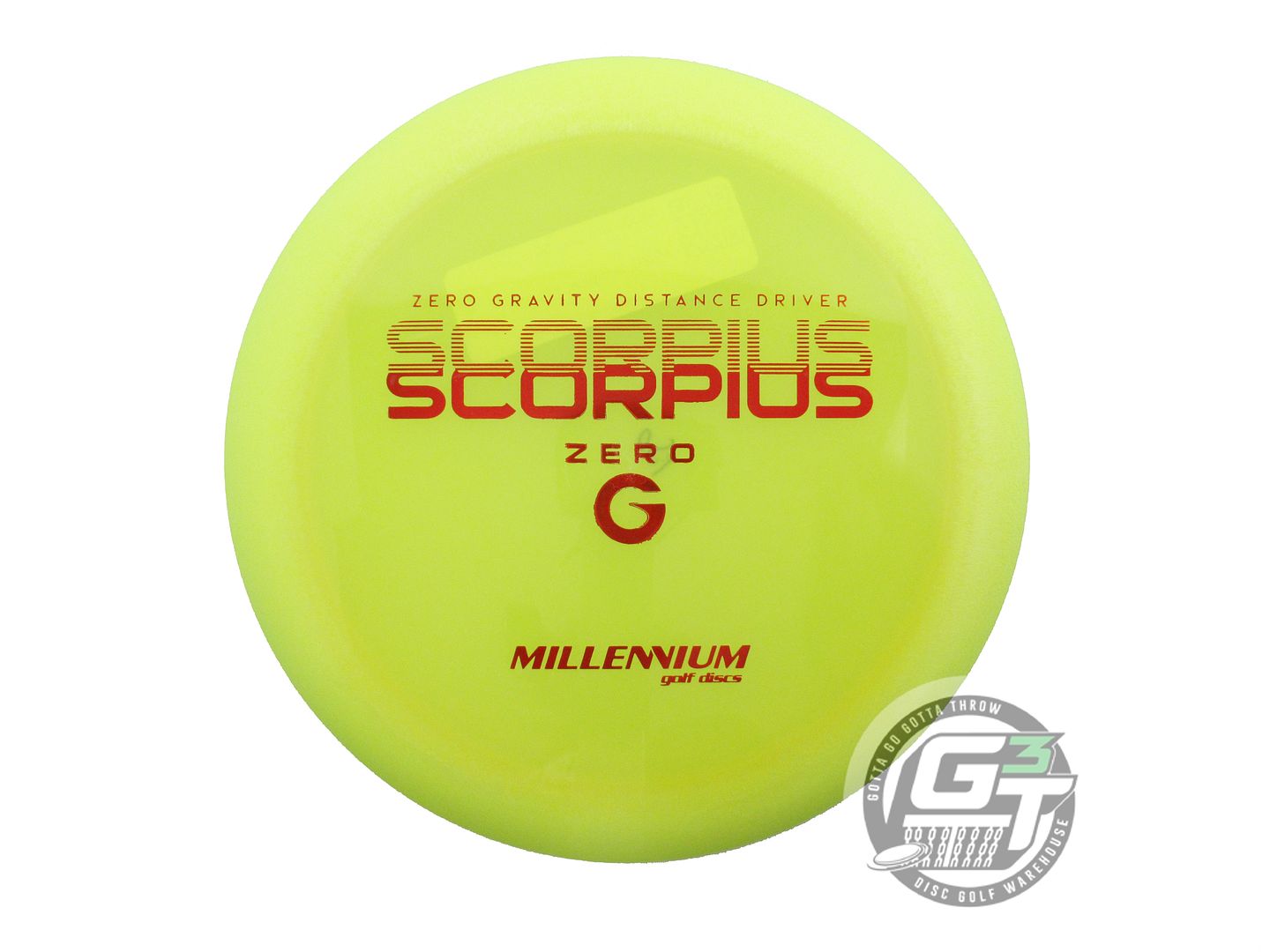 Millennium Zero-G Quantum Scorpius Distance Driver Golf Disc (Individually Listed)