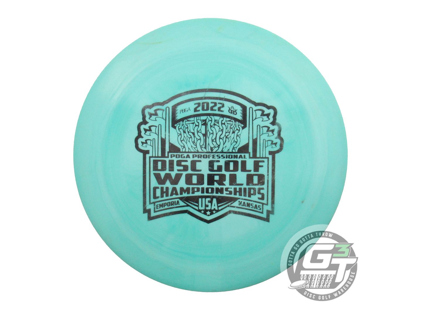 USED Latitude 64 [PDGA] Gold Burst Stiletto 173g Seafoam Distance Driver Disc