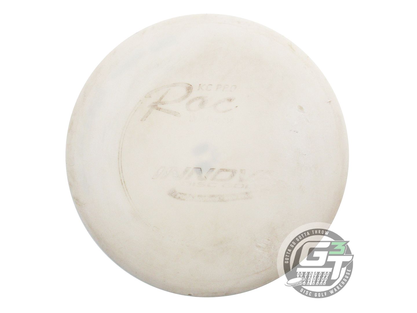 USED Innova KC Pro Roc 179g White Silver Foil Midrange Golf Disc