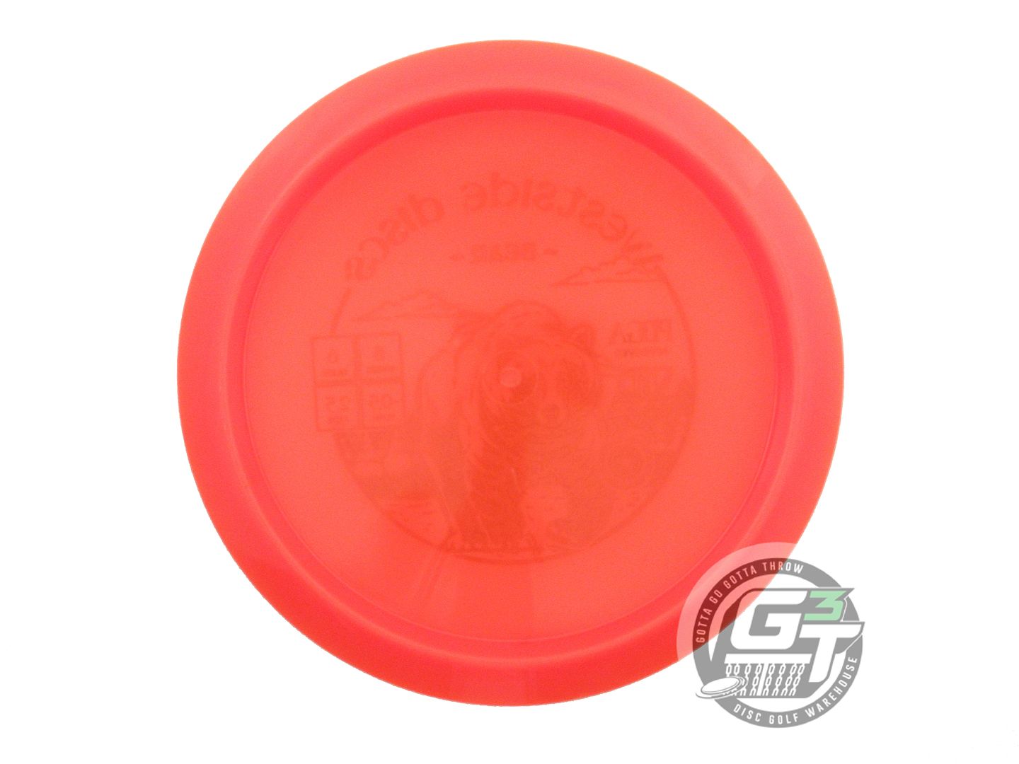 USED Westside Discs VIP Ice Bear 171g Orange Green Foil Fairway Driver Golf Disc