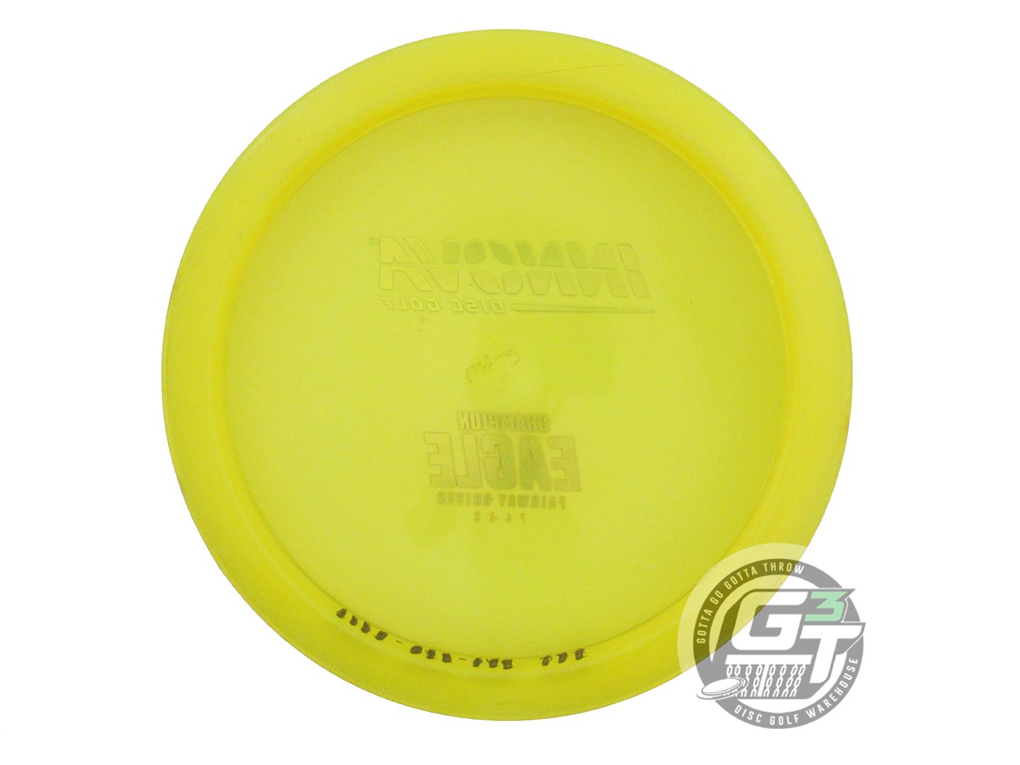 USED Innova Champion Eagle 175g Yellow Green & Red Foil Fairway Driver Golf Disc